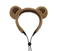 Fascia per Capelli con Orecchie | Cerchietto Morbido Peluche | Cerchietto con orecchie da orso cartone animato,per Donne Ragazze Bambine Makeup Spa Bagno Lavaggio Viso Festa Compleanno