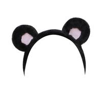 Fascia per capelli con orecchie da orso simpatico cartone animato - Elegante fascia per orecchie pelose, divertente accessorio per cosplay | Accogliente fascia per capelli in peluche per festival, tra