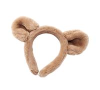 Fascia per capelli con orecchie di orso, per adulti, graziosa fascia per capelli con orecchie di orso, fascia per la cura della pelle per lavare il viso, accessori per capelli per donne e ragazze