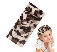 Fascia per capelli con per, fasce per capelli per | Copricapo con ampia fascia per leopardata | avvolgenti per la testa, morbidi ed elastici, per l'uso quotidiano e la fotografia dei bambini