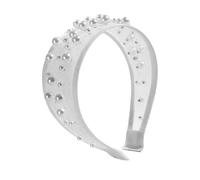 Fascia per capelli con perle finte ad arco per spostamenti quotidiani ed | Forma ad arco per una finitura elegante dell'outfit da cena e accenti formali