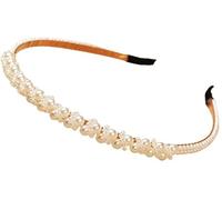 Fascia per capelli con perline creativa retrò semplice temperamento moda perla fascia carino fermagli per capelli Un design ingegnoso