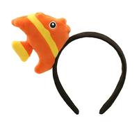 Fascia per capelli con pesci 3D e fascia per capelli con, A | Bellissime fasce per capelli in peluche per bambini, copricapo per attività genitori-bambini, accessori per foto