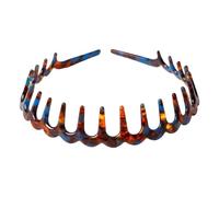 Fascia per capelli con pettini a forma di U con pettini - Elegante pettine con denti a forma di U | Per lavoro, scuola, casa, matrimonio, viaggio, vacanze, spiaggia o corsa