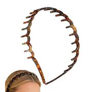 Fascia Per Capelli Con Pettini - Fasce Per Capelli Con Pettini A Forma Di U Per Donna | Fascia Per Ca-pelli Riccia Alla Mo-da Antiscivolo | Fasce Per Ca-pelli A Forma Di U Con Artiglio (Blu)