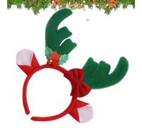 Fascia per capelli con renna, accessorio per feste, per viaggi, campeggio, picnic, barbecue, feste in giardino, riunioni, cene, spettacoli
