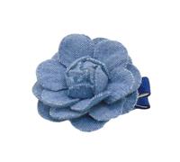 Fascia per capelli con rosa blu per donne e ragazze che scattano foto coda di cavallo frangia fermagli per capelli dolci forniture per capelli