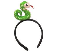 Fascia Per Capelli Con Serpente Farcito - Fascia Per L'anno Del Serpente, Per Capelli Con Animali Dei Cartoni Animati Creativi | Per Costumi 2025 Per Unisex A Cerchio 2