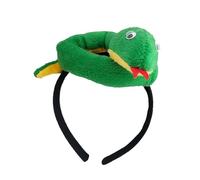 Fascia per capelli con serpente, Fascia per capelli in peluche con serpente - Novità fascia per capelli imbottita con serpente,Graziosa fascia per peluche, per capelli cosplay per la famigli