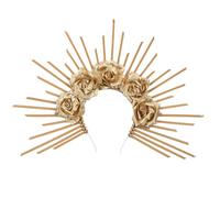 Fascia per capelli con sole, accessorio per capelli in lega per riunioni speciali