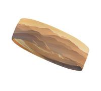 Fascia per capelli con spettacolari catene montuose per donne e uomini, fascia per capelli antiscivolo, elastica, sportiva, per corsa, escursionismo, atletica, yoga, corsa, palestra