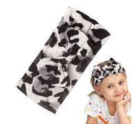 Fascia per capelli con stampa leopardata, Fascia per capelli con stampa leopardata per bambini - per capelli leopardati larghi per, avvolgenti per la testa, morbidi ed elastici,