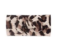 Fascia per capelli con stampa leopardata per bambini, Fascia per capelli con fiocco | per capelli leopardati larghi per - Avvolgere la testa con morbidi fiocchi elastici per la fotografia qu