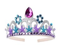 Fascia per capelli con strass a stella marina per festa di compleanno con stella marina
