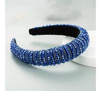 Fascia per capelli con strass e cristalli, accessorio per capelli da donna