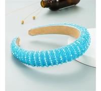 Fascia per capelli con strass e cristalli, accessorio per capelli da donna