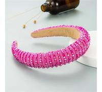 Fascia per capelli con strass e cristalli, accessorio per capelli da donna