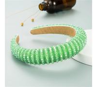 Fascia per capelli con strass e cristalli, accessorio per capelli da donna