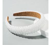 Fascia per capelli con strass e cristalli, accessorio per capelli da donna