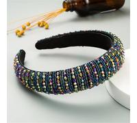 Fascia per capelli con strass e cristalli, accessorio per capelli da donna