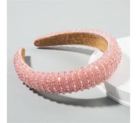 Fascia per capelli con strass e cristalli, accessorio per capelli da donna