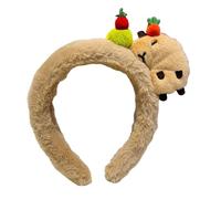 Fascia per capelli coreana con cartoni animati, adatta per donne per uso quotidiano e fotografia