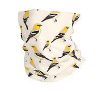 Fascia per Capelli Cute American Goldfinch Bird Stampato Sciarpa A Mezza Faccia Elastico Ghetta per Adulto Arrampicata Pesca