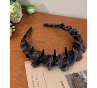 Fascia per capelli da donna, alta Cranium, per donna, alla moda, perfetta per matrimoni e feste, elegante per il tuo look elegante, colore nero