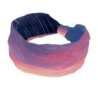 Fascia per capelli da donna, con cielo stellato, antiscivolo, ampia fascia elastica per capelli, fascia per il sudore, per allenamento, yoga, sport, palestra, corsa, fitness