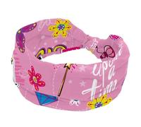 Fascia per capelli da donna, con corona di castello, rosa, regalo magico, fiori, principessa, fascia larga, annodata, per yoga, allenamento, morbida fascia elastica, accessori per capelli alla moda