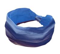 Fascia per capelli da donna con sfumature blu e cielo nuvoloso, ampia fascia per capelli antiscivolo, fascia elastica per il sudore, yoga, allenamento, morbida bandana per capelli