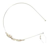 Fascia per capelli da donna con stelle scintillanti, per matrimoni, feste, occasioni speciali, comodo design antiscivolo con strass scintillanti per spose e ospiti di nozze