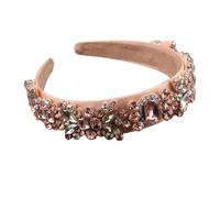 Fascia per capelli da donna con strass colorati, accessori per capelli da donna, per feste e viaggi, 7