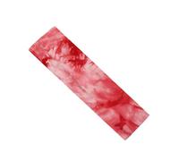 Fascia Per Capelli Da Donna Con Turbante Fascia For Capelli Tie Dye Da Donna, In Cotone, Elasticizzata, Piatta, For Ragazze, Trucco E Accessori For(Red)