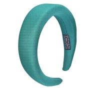 Fascia per capelli da donna, in spugna di velluto, per il viso, per il trucco, per il lavaggio del viso, per donne, yoga, sport, verde scuro + lucido