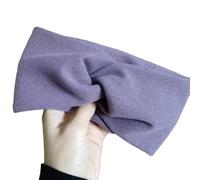 Fascia per capelli da donna, larga, elastica, per yoga, antiscivolo, per corsa, escursionismo, viso, ciclismo, trucco, viola