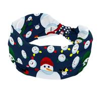 Fascia per capelli da donna, Merry Christmas, morbida, larga, antiscivolo, per yoga, fitness, viaggi, palestra, accessori per capelli