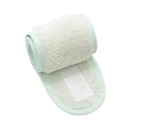 Fascia per capelli da donna, regolabile, per spa, morbida, in spugna, accessorio per capelli, per lavare il viso, bagno, trucco (menta)