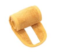 Fascia per capelli da donna, regolabile, per spa, morbida, in spugna, accessorio per capelli, per lavare il viso, bagno, trucco (arancione)