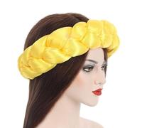 Fascia per capelli da donna, sintetica, intrecciata, alla moda, accessorio per capelli per giovani e professionisti alla moda