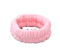 Fascia per capelli da trucco Set di polsini for il lavaggio del viso Braccialetti for la fascia da donna impermeabili assorbenti Fasce for capelli for(Pink-1PCS)
