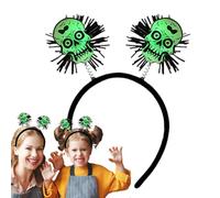 Fascia per capelli di Halloween da donna, fasce per capelli da donna Halloween, Cerchi per capelli pipistrello fantasma Fasce per capelli luminose di Halloween, per capelli antiscivolo spett