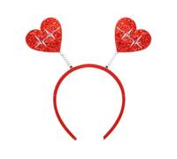 Fascia per capelli di San, fasce per capelli di San da donna, Copricapo rosso a di amore, per feste, per foto, decorazioni per capelli per il matrimonio di Capodanno