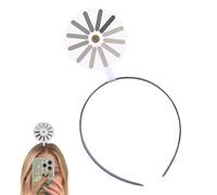 Fascia per capelli divertente | Fermaglio divertente con fascia girevole e ricarica | Accessorio per capelli casual quotidiano per ragazze ragazzi studenti
