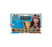 Fascia per capelli egiziana multicolore per adulti, 1 pezzo, design bello e alla moda, accessorio perfetto per feste in costume, eventi di abbigliamento, festival, cosplay e altro ancora