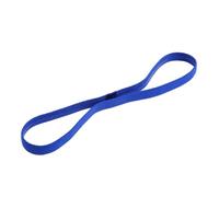 Fascia per capelli elastica sportiva stile semplice fasce per capelli strette fasce antiscivolo yoga corsa accessori per avvolgere la testa blu reale