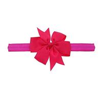 Fascia Per Capelli Fascia adorabili ragazze bowknot knot tiara fascia elasticizza capelli fascia for capelli copricapo accessori for capelli infantili Fascia Per Il Lavaggio Del Viso (Color : Rose Re