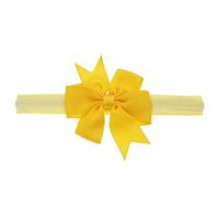 Fascia Per Capelli Fascia adorabili ragazze bowknot knot tiara fascia elasticizza capelli fascia for capelli copricapo accessori for capelli infantili Fascia Per Il Lavaggio Del Viso (Color : Yellow