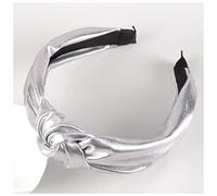 Fascia Per Capelli Fascia retrò annodata fatta a mano PU. Hairbands in pelle for le donne Top annodato ragazze cinturino capelli femmina testa cerchio accessori for capelli Fascia Per Il Lavaggio Del