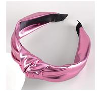 Fascia Per Capelli Fascia retrò annodata fatta a mano PU. Hairbands in pelle for le donne Top annodato ragazze cinturino capelli femmina testa cerchio accessori for capelli Fascia Per Il Lavaggio Del